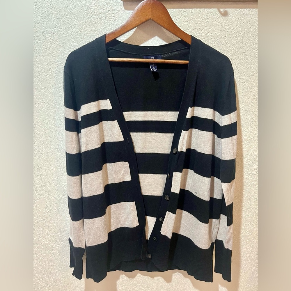 Women’s striped cardigan